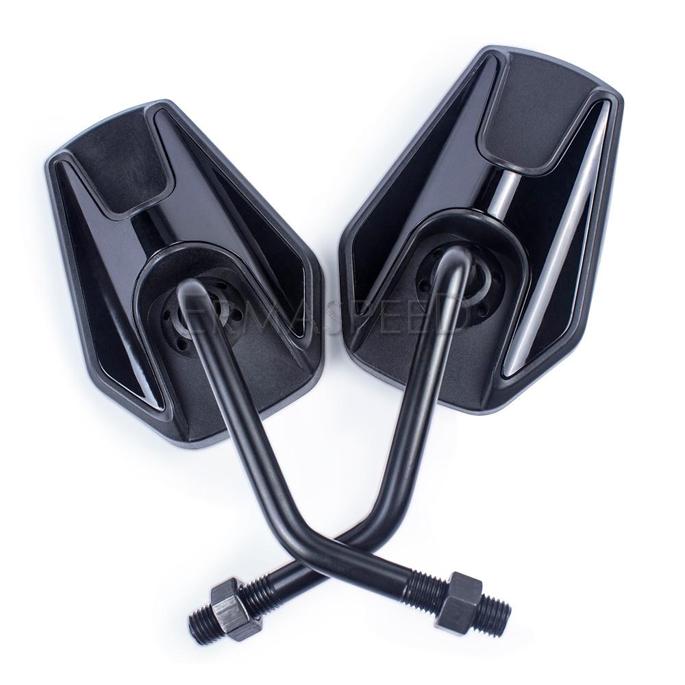 Electric Bike Scooter Rear View Mirrors Universal 10mm Motorcycle Handlebar Side Rearview Mirrors Motorcycle