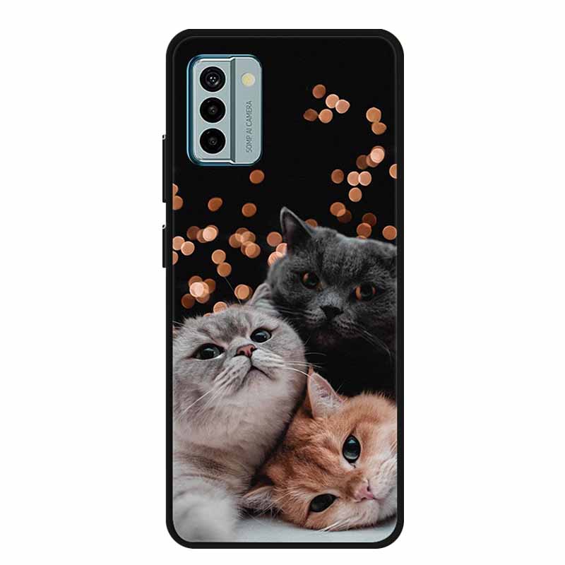 For Nokia G22 Case G 22 Phone Cover Black Silicone Soft Back Cover Case For Nokia G22 Phone Case 6.5" Coque For NokiaG22 Funda