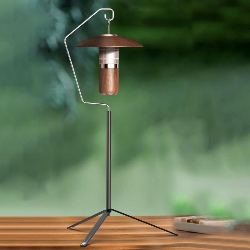 Lamp Stand Hook Outdoor Folding Light Stand Multi-Functional Camping Light Pole Portable Outdoor Light Pole Light Stand Holder