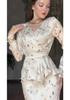 2025 Winter French Retro Light Luxury Long Sleeve Skirt Set