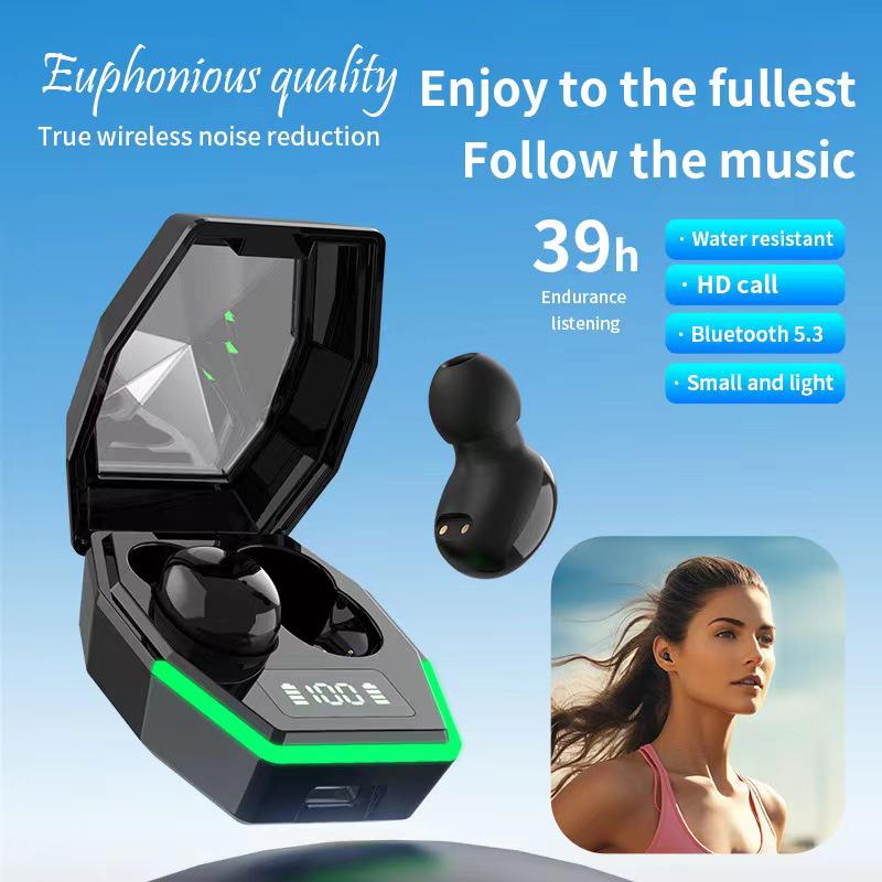 J30 Bluetooth 5.3 Wireless TWS Earbuds with Touchscreen Display - Hot Selling Sports Earbuds.