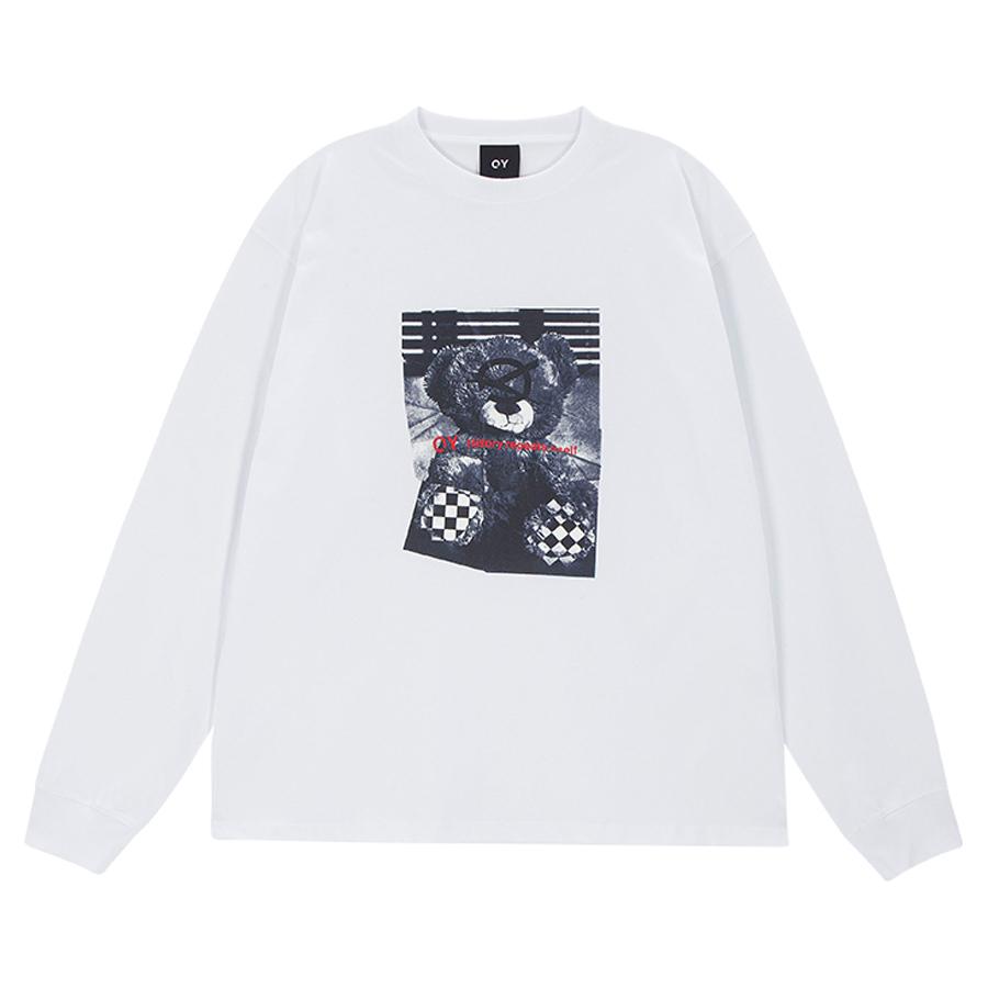 Oy Wrinkle Ruffle Long Sleeve - White White/2 Size