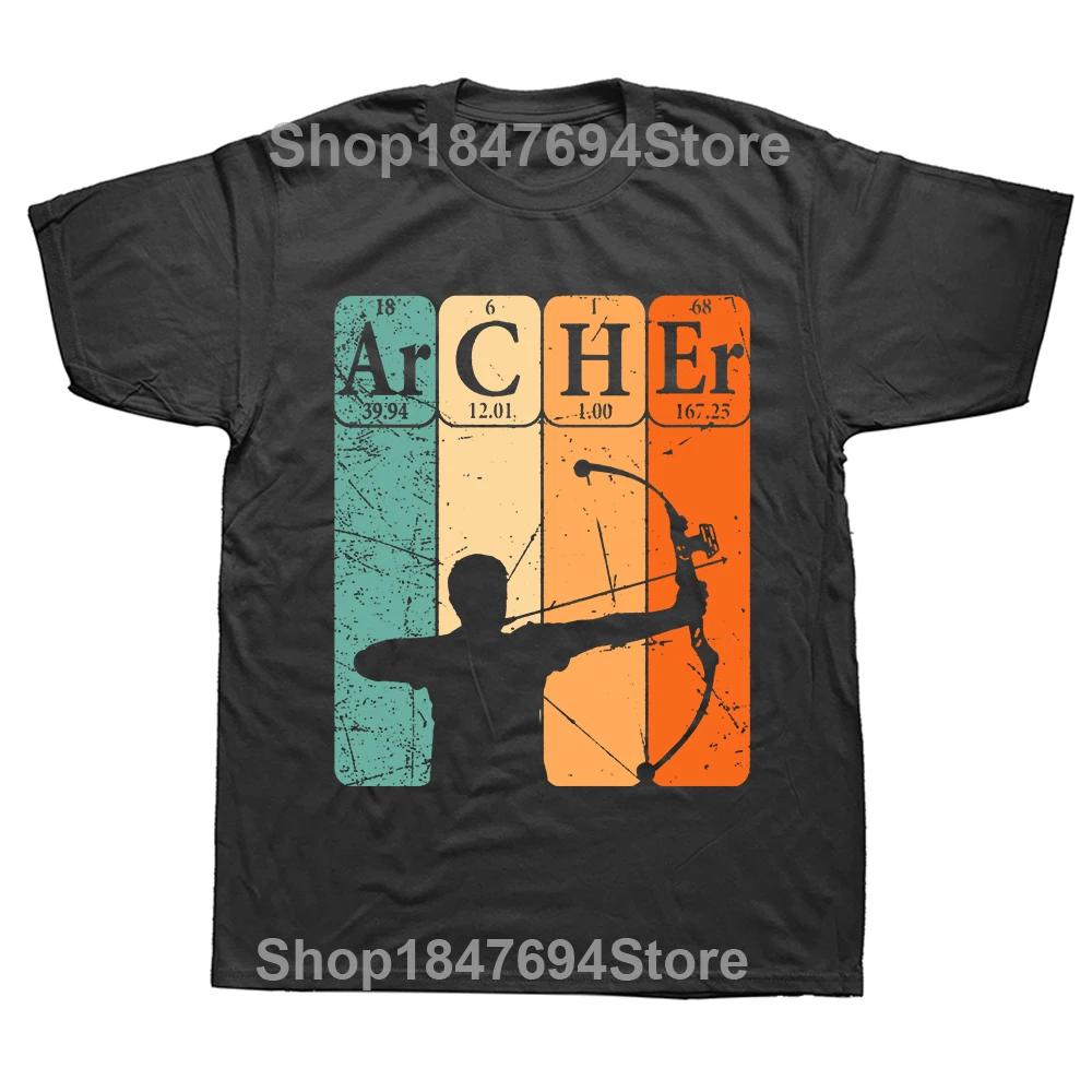 Funny Japanese Archery T Shirts Summer Bow and Arrow Hunting Graphic Cotton Streetwear Short Sleeve Birthday Gifts T-shirt Unisex