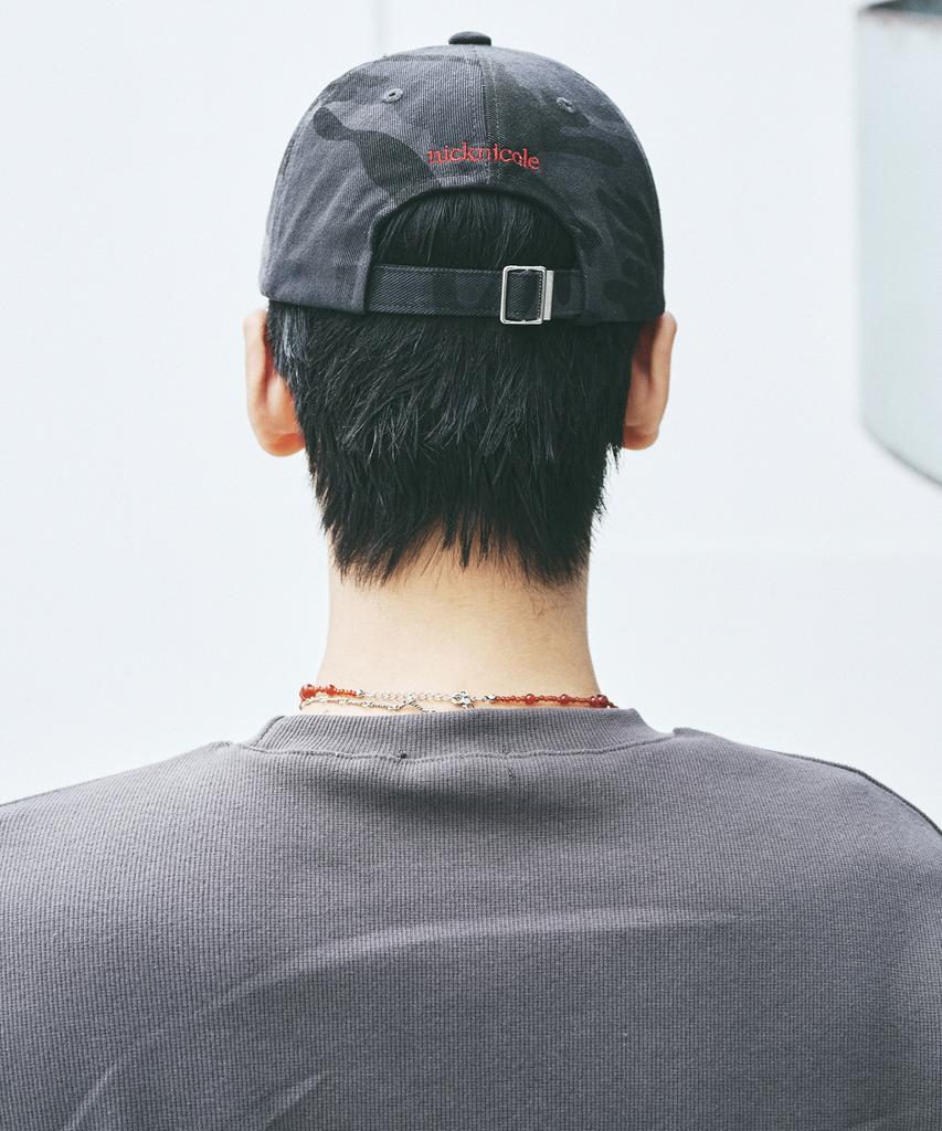 Nigaennikol Nn Dotcom Signature Ball Cap_Camo Black Red