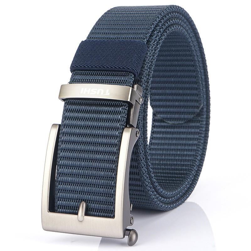 3.5 Nylon Belt Men's Canvas Young Students Korean Automatic Buckle
