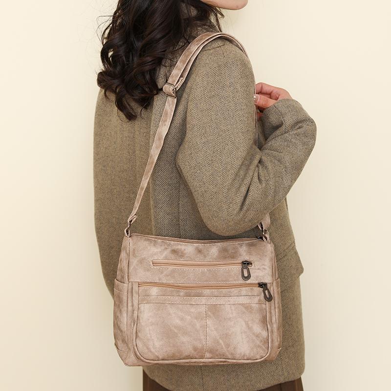 Женская сумка через плечо в стиле ретро — фото 7