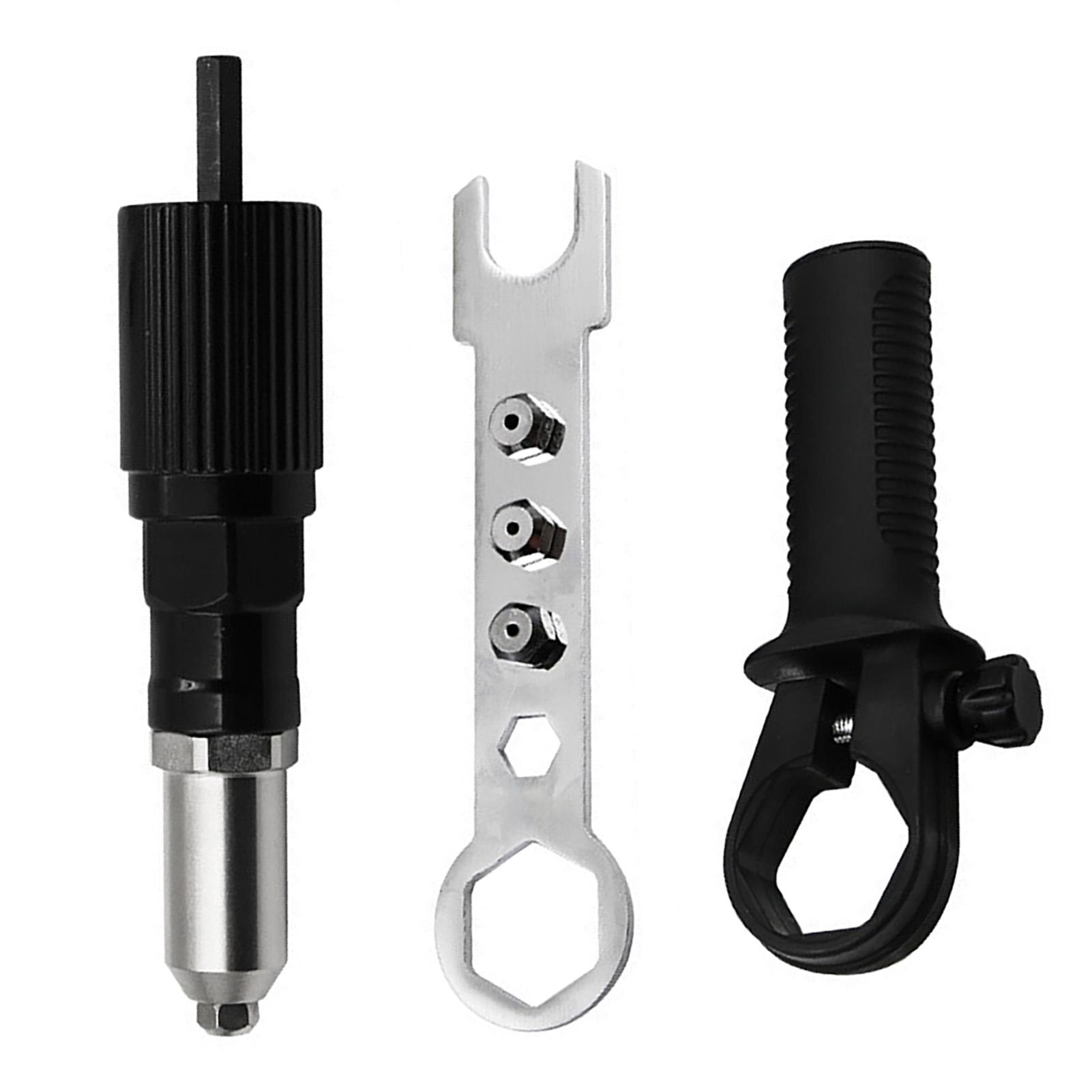 

Комплект адаптеров для электрического заклепочника, дрель, заклепочный пистолет, комплект переходников, аксессуары для ручного инструмента, экономящие труд