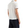 Emporio Armani Embroidered Edge Pullover Short Sleeve Polo Shirt Men tops White 6D1F65-1JTKZ-01C6