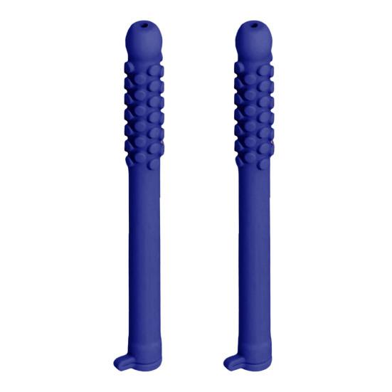 1/2Pcs Chewable Essential Oil Breath Stick Stress Anxiety Relief Fruit Flavors Concentration Improving Reusable Kids Adults Silicone Chew Stick