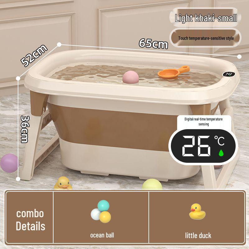 Baby Bathtub Foldable Soaking Tub for Kids