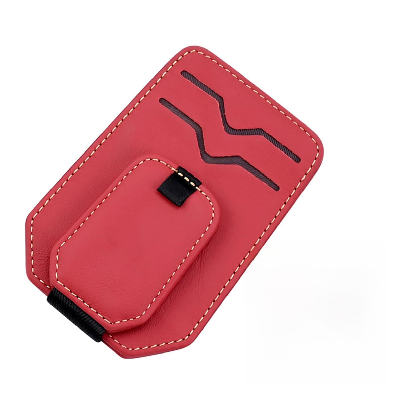 

ZUISHENG Car Eyeglass Clip, Multi Storage Card Clip Suitable for Honda, Sun Visor Eyeglass suitable for honda червоний