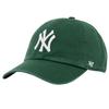 Cap - - New York Yankees MLB Clean Up B-RGW17GWS-DG - Green - Cotton - One Size Fits All