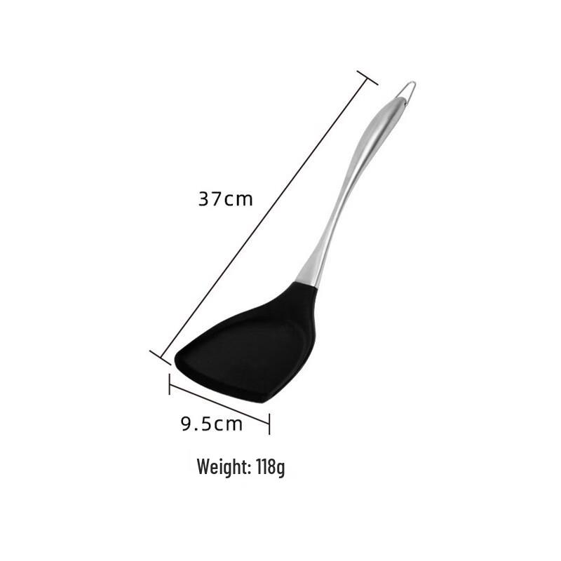 Stainless Steel Silicone Spatula