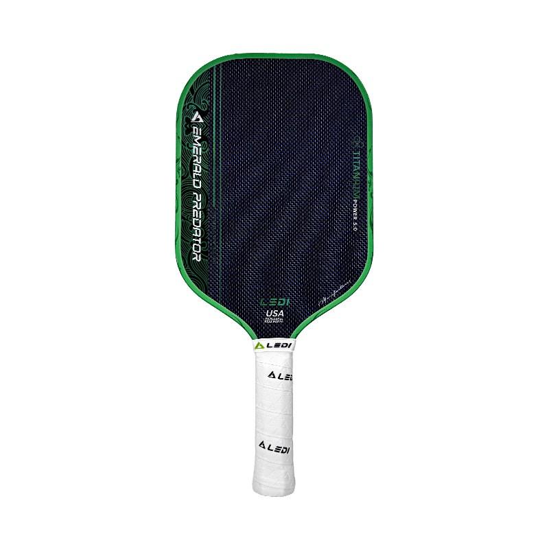 Professional 5th Gen Pickleball Paddle 3K Carbon Fiber Titanium Face MPP Foam Core Dual-Surface Design
