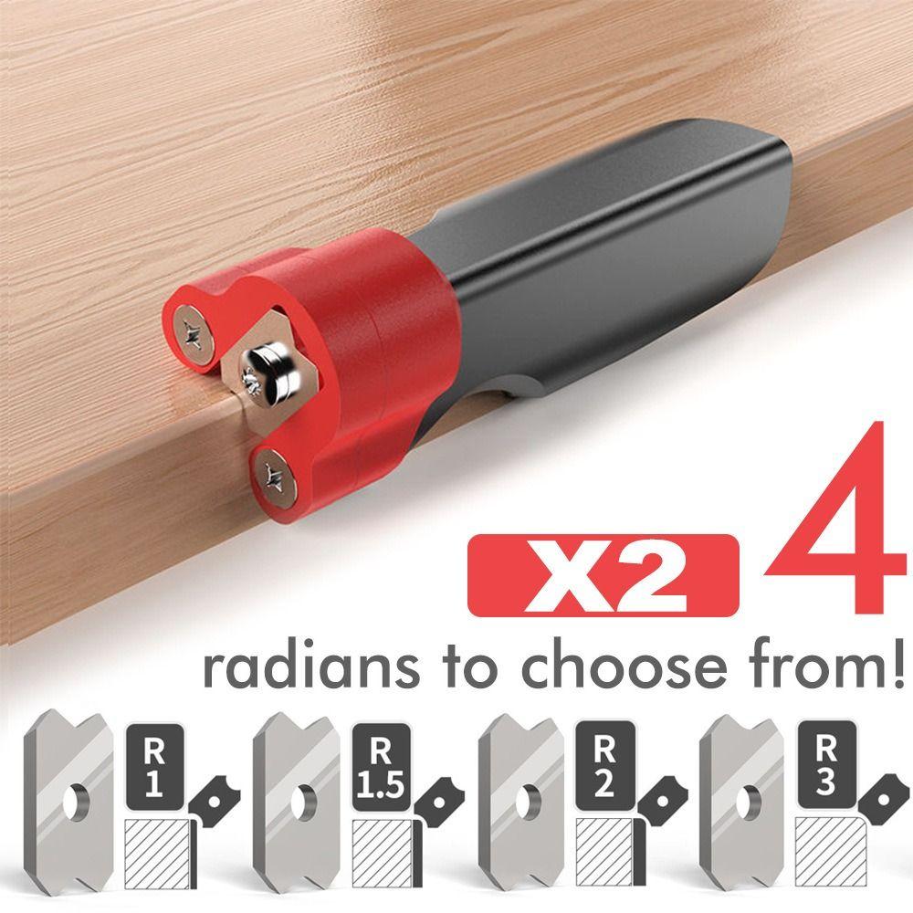 Quick Woodworking Chamfering Tool Fillet Scraper Corner Manual Planer Durable Edge Trimming Tool