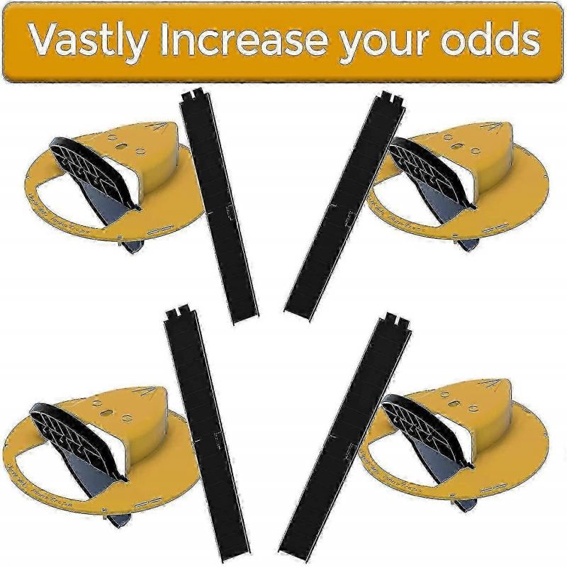 High Quality Mousetrap Water Slide Bucket Cover Mouse Mousetrap Flip N Water Slide Bucket Catcher Detachable Edition 3