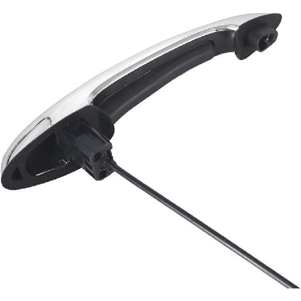 Outside Door Handle Fit for Mini Cooper R50 R52 R53 R55 R56 R57 R58 R59 Replace 51211513110 51217147504 51217198472, Passenger Side Right