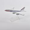 Replica Diecast 1/400 Scale Miniature Aircraft 16cm B747 Korea Air Force One Airways Metal  Airplane Model Plane 747 Model Plane