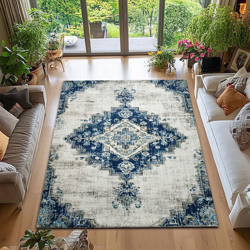 RAKKS Vintage Boheems Entree Badkamer Vloermat Kristal Fleece Woonkamer Groot Tapijt Eetkamer Studeerkamer Bank Bedzijde Tapijt. 40x60cm15.8x23.6in