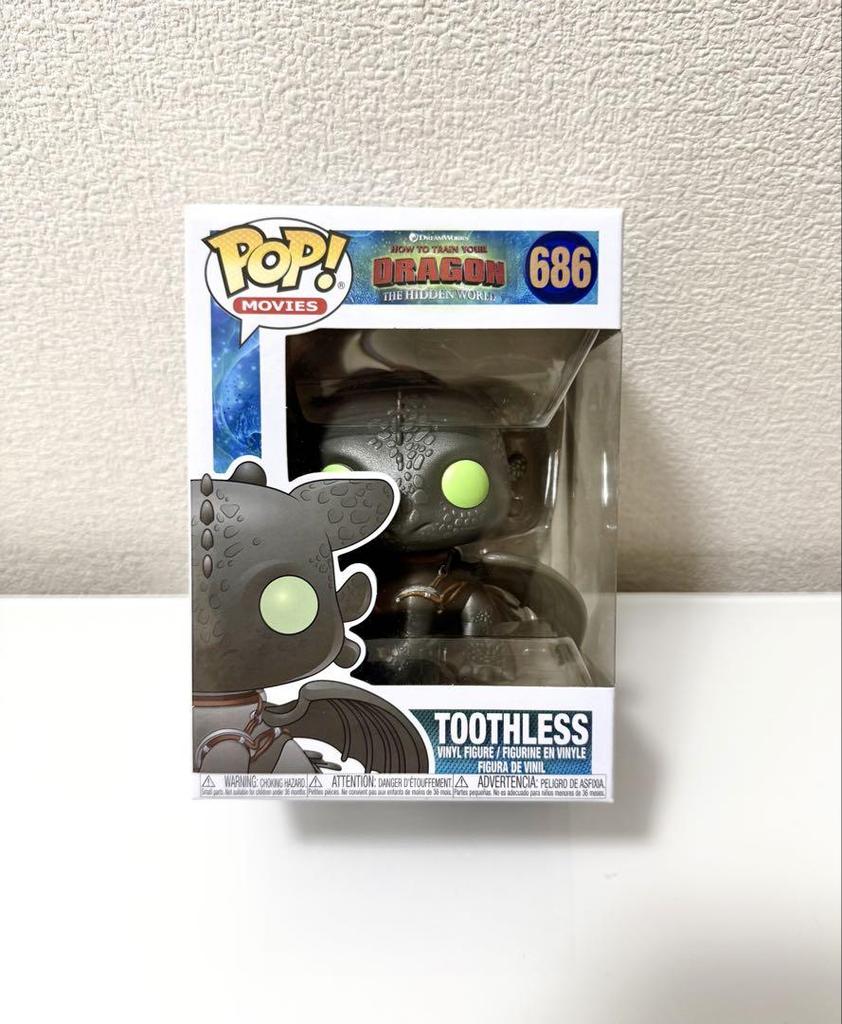 [USED] Funko Hiccup and the Dragontooth Toothless 686