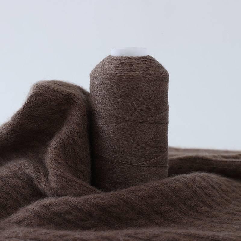 

6 мотков роскошной пряжи из смеси кашемира для жилетов, камвольной толщины (600 г) - Машинная стирка Многоцветная пряжа для вязания крючком для топов DIY проектов