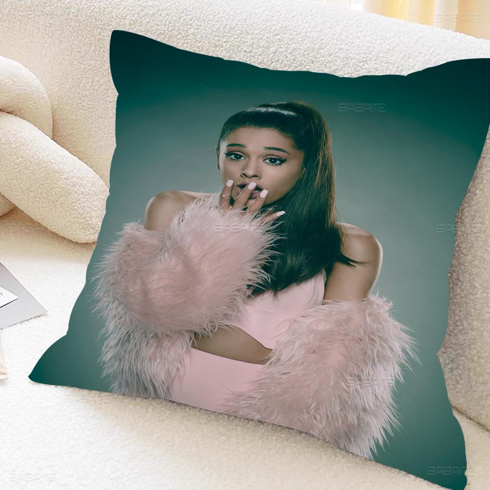 A-Ариана Певица G-Гранде Персонализированная Наволочка Чехол от Пыли Спальня Детская Вечеринка Украшение Наволочка День Рождения Детский Подарок 16x16Inch