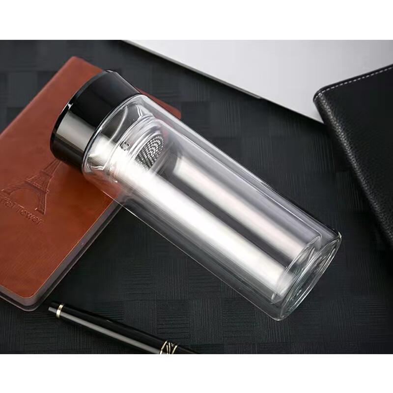 Стеклянная бутылка с двойными стенками и инфузером Mingchuang Zhiyu 320ml