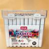 Double-Ended Quick-Dry Oily Markers: Student Watercolor & Children's Outlining Set
