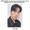 ATEEZ 12th Mini Album Golden Hour Part3 MakeStar Last Fan Sign Event Photocard