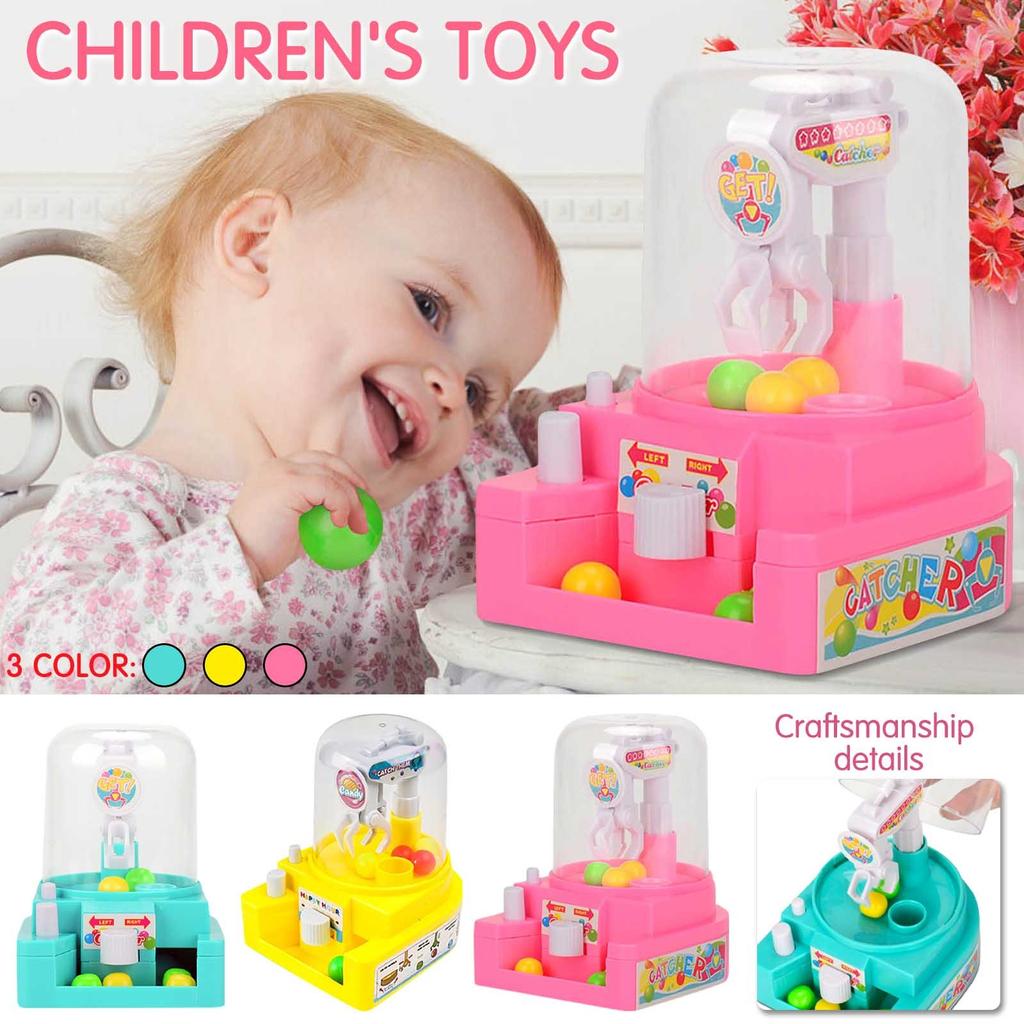 (H0826)Mini Mașină de Păpuși G-rab Ball Catcher de Bomboane G-um C-rane Jucării pentru Petrecerea Copiilor Joc de Rol