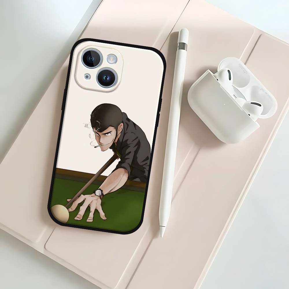 L-Lupin The T-Thirds Black Phone Case That Fits For IPhone 17,16,15,11,13,14 Pro Max,Plus,X,Xr,Xs Max,13Mini