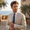 Simple Tie Clasp Fashion Gentleman Tie Pin Gift Tie Clip  Men's Jewelry
