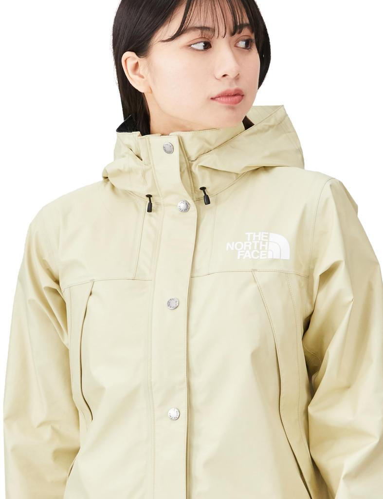 North Mountain Raintex Jacket Waterproof Breathable Gravel L [The Face] Women's Gore-Tex