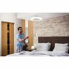 Philips LED Amigo Ventilateur de plafond 20 W, 42 W (Ø x H) 490 mm x 137 mm blanc avec éclairage, variable
