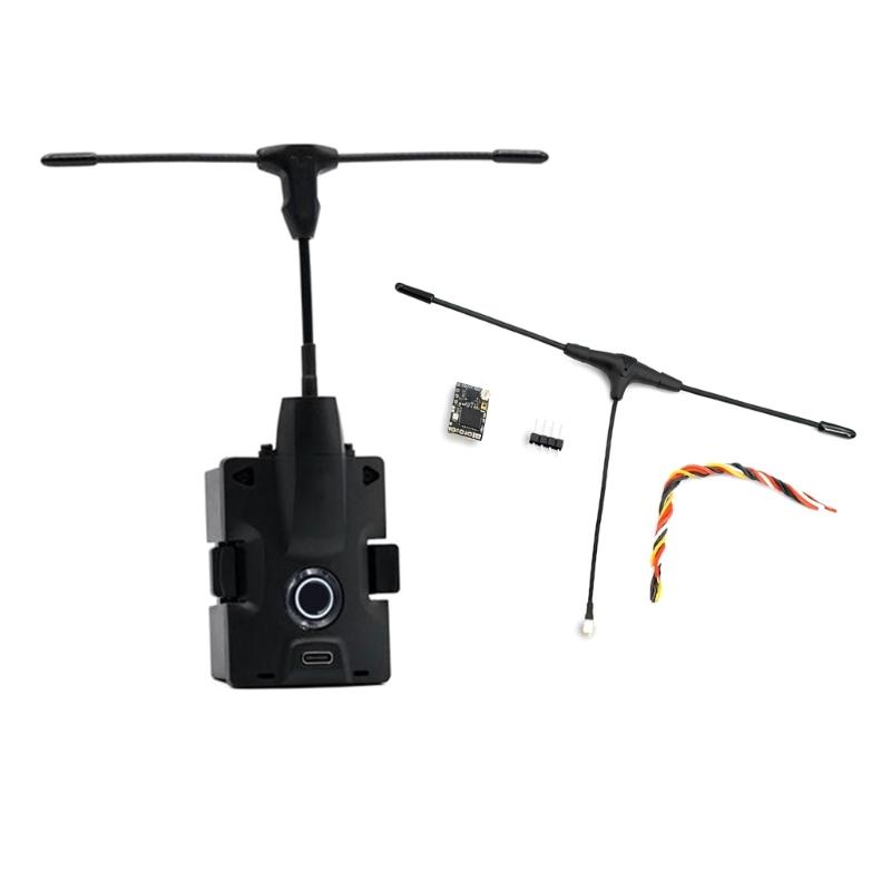 Powerful TBS CROSSFIRE NANOPRO Version 915 Receiver with T Antenna New Version 50KM Long Distance Remote Control