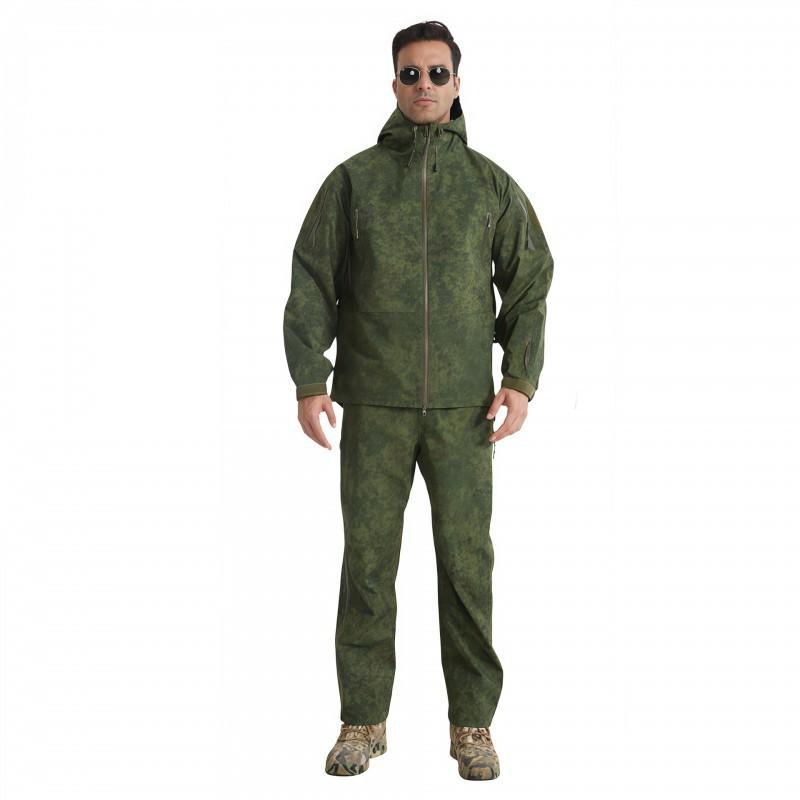 Junbird Hard-shell Heat-sealing Rubber Assault Pants Suit Lightweight Outdoor Sports Waterproof
