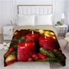 Christmas Santa Claus Duvet Cover Quilt/Blanket/Comfortable Case 140x200 240x220 240x260 Queen King Single Bedding For Home Fly