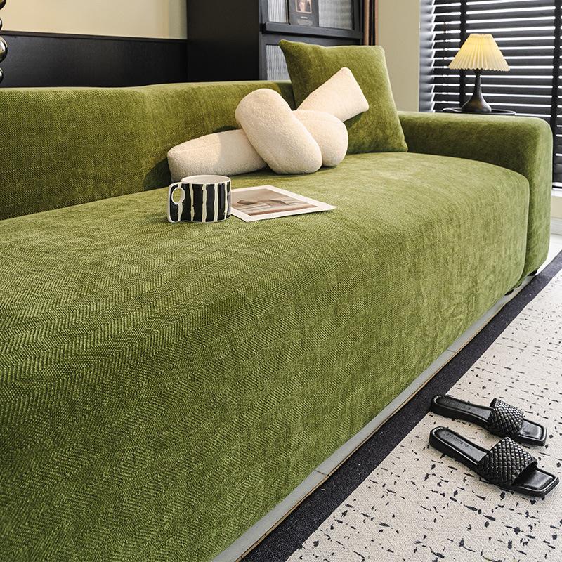 

Elastic All Inclusive Herringbone Sofa Cover New Four Season Universal Fixed Non Slip All Inclusive Universal Cover r 90cm-140cm]