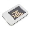 6pcs Pure Copper Brass Colorful Crystal Head Bridge Pins for Folk Acoustic Guitar With 6 Colors Crystal Head