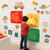 3Pcs Bubble Sensory Mirror Interactive Toddler Acrylic Sensory Bubble Mirror For Kids Feelings Emotional Exploration Tactile