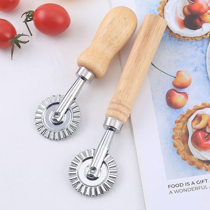 Stainless Steel Cookie Cutter Wheel Pizza Wheel Pizza Cutter Wheel Tools Home Pizza Divider Kitchen Gadget Baking Cutting Tools