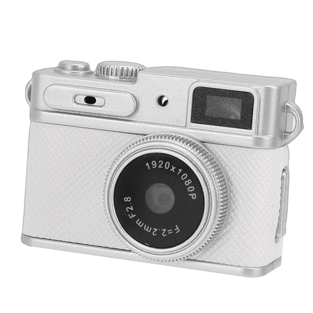 Keychain Digital Camera 1080P FHD Tiny Video Camera 0.96in Screen Vintage Portable Video Recorder