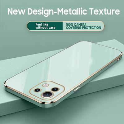6D Plating Soft TPU Case For Xiaomi Mi 13 14 11 12 Lite NE 13T 12T 11T 12X 11i 10 10T Poco M4 X5 X4 Pro X3 F3 GT Luxury Silicone Bumper Cover