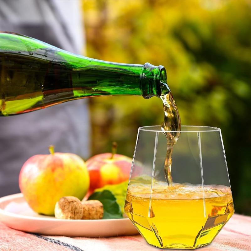 Wedding Wine Plastic Simulated Glass Drinkware Transparent Cocktail Glass Party Bar Club Drinking Tools Tea Coffee Mug