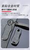 [ontto] Porsche Key Case Key Cover PU Leather Alloy Key