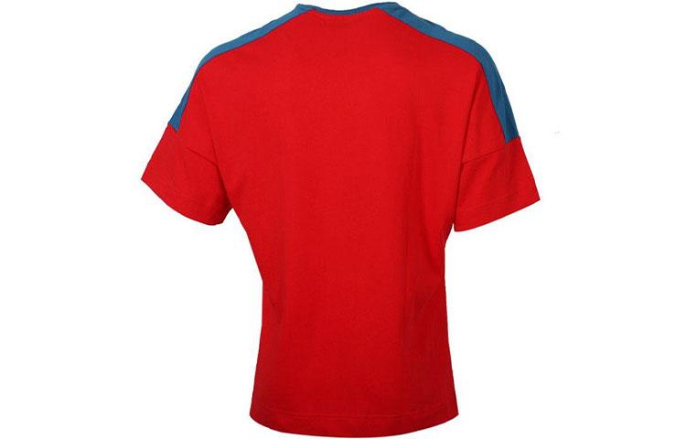 Nike T Shirts Men's Red Crew Neck Moderate Straight Fit CJ4297-657