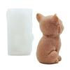 Silicone Mould Cat Candle Molds Sitting Cat Molds Animal Casting Molds Soap Molds Clay Molds for Cake Decorations