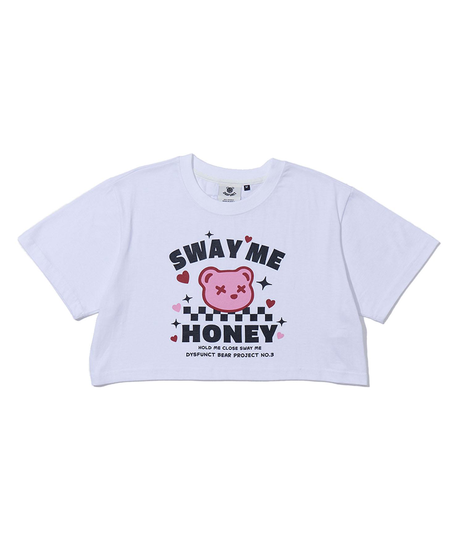 Disfunct Sway Me Crop T-Shirt (White) M