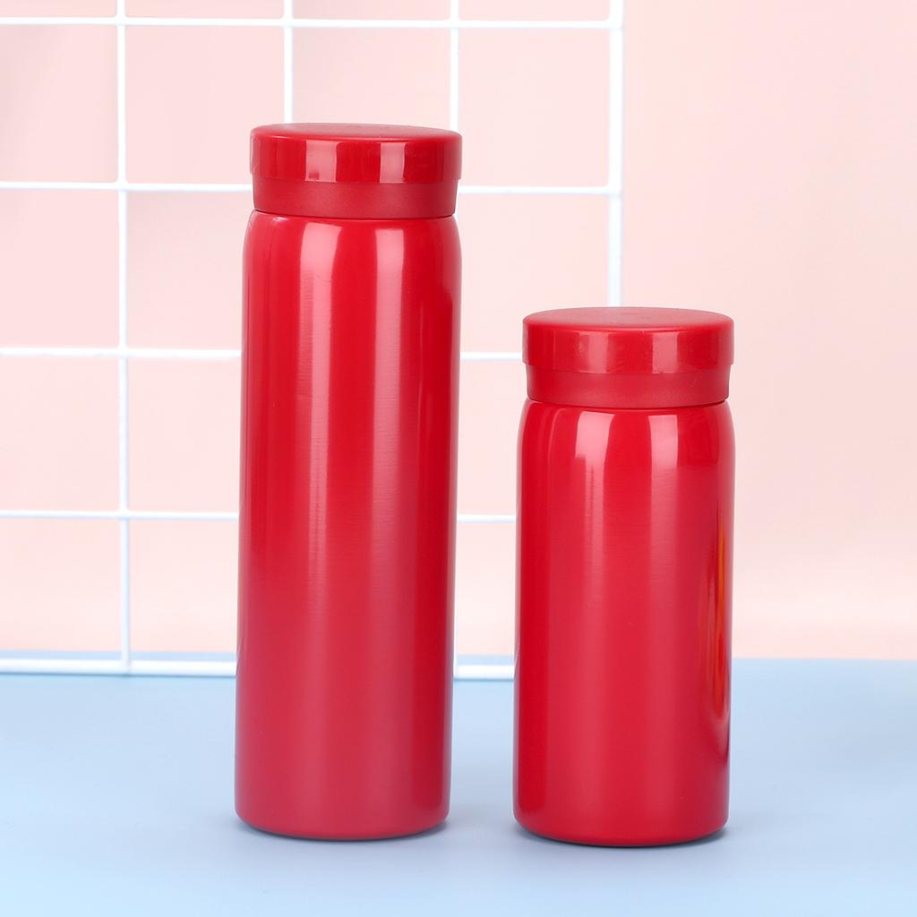 200ML/300ML Mini Insulated Cup Stainless Steel Pocket Cup Car Vacuum Flasks Coffee Cup Portable Leak-proof Thermal Water Bottle