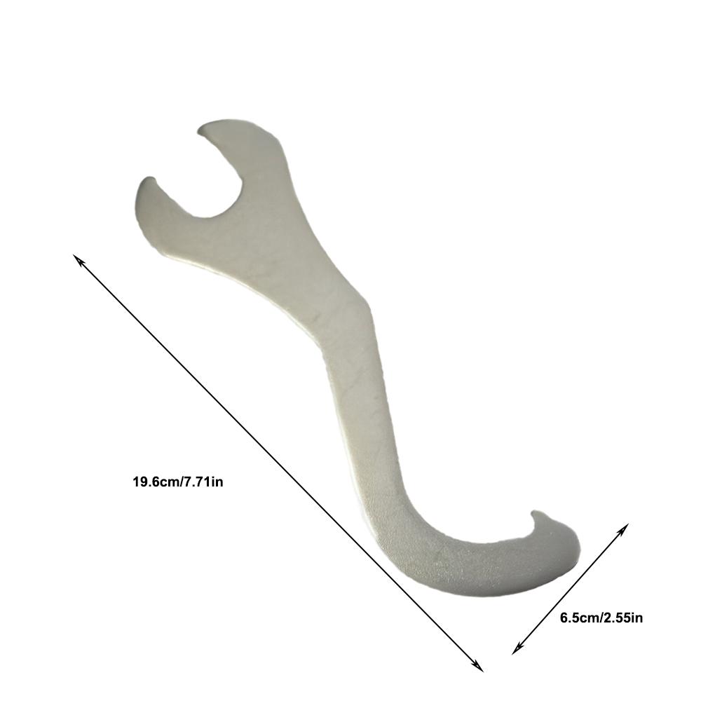 Bike Repair Wrench Bicycles Center Shaft Repairing Spanner Metal Crankset Pedal Portable Disassemble Installation Tool